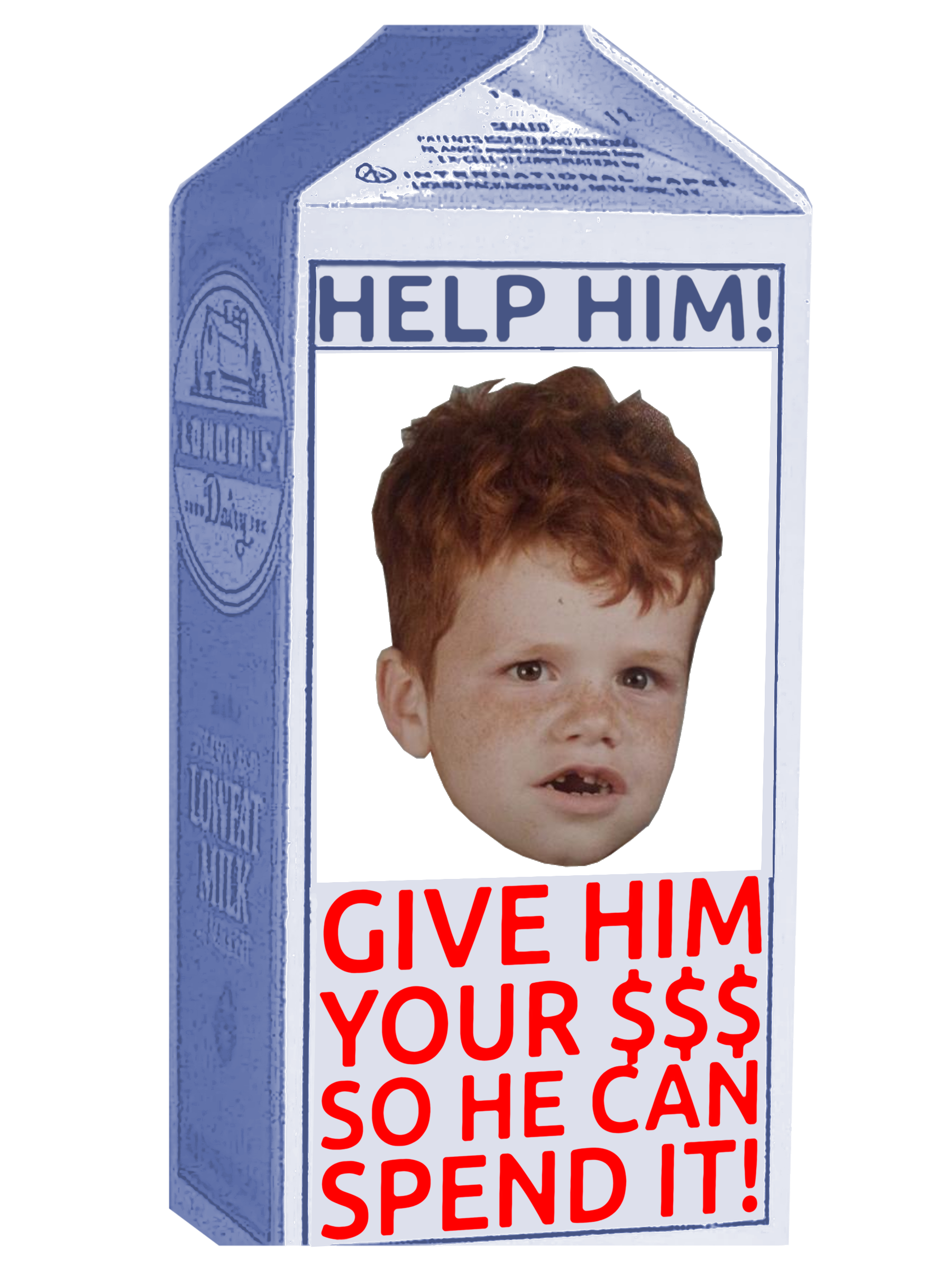I need your cash, send it to me